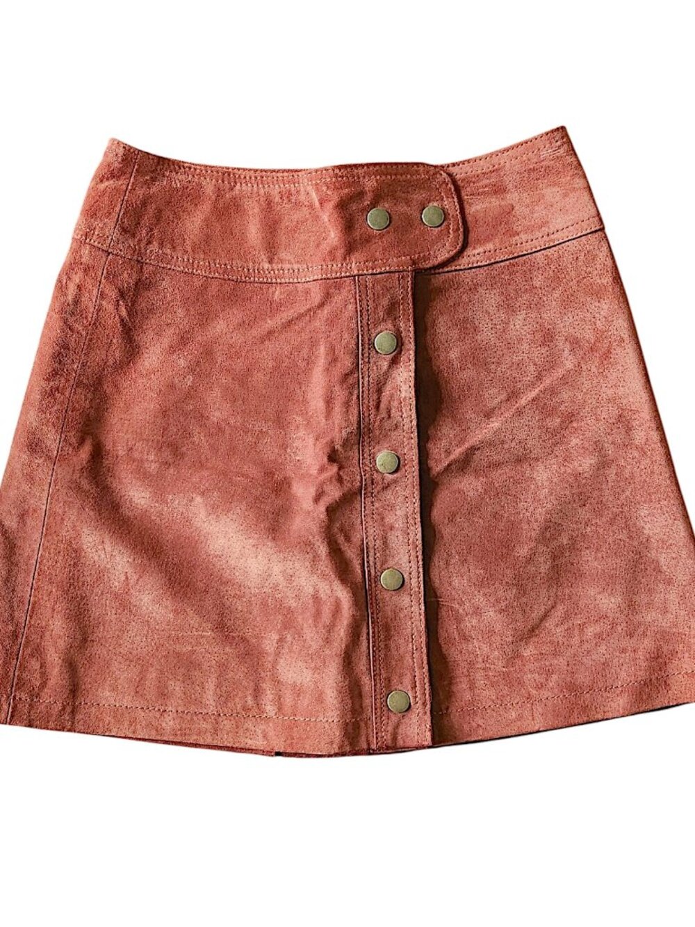 Suede Urban Outfitters Mini Skirt Size XS